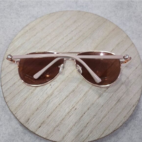 🐢 Steve Madden Rose Gold Aviators Bougie Bling! - Picture 5 of 13